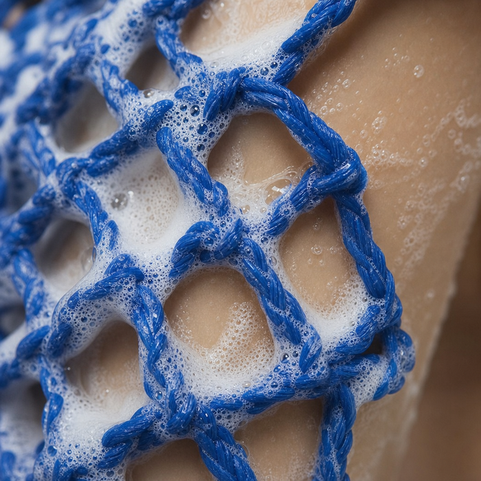 It lifts dead skin your washcloth just smears around